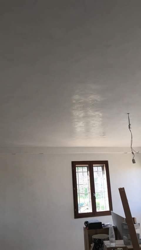 stucco veneziano bianco soffito