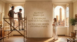 Imbianchino a Bologna aperto ad agosto – Christian Calace – Il tuo spazio non va in vacanza